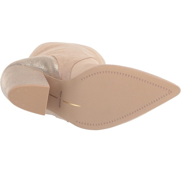 Dolce Vita Nestly Booties In Dune Multi Suede 9.5 - Picture 5 of 8
